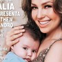 Thalia y su hijo Matthew Alejandro
